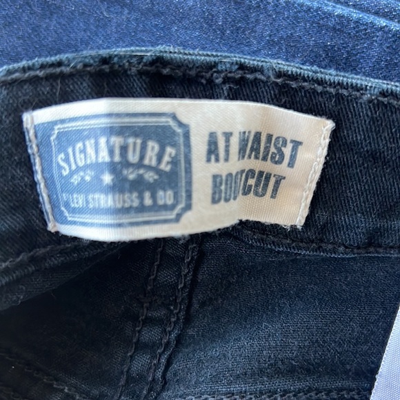 Vintage Black At Waist Bootcut Levi’s - Picture 8 of 8